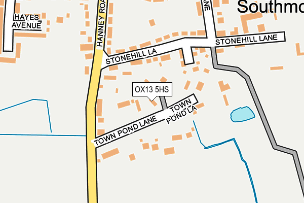 Map of GEORGINA KATHERINE TOLSTOY-MILOSLAVSKY LIMITED at local scale