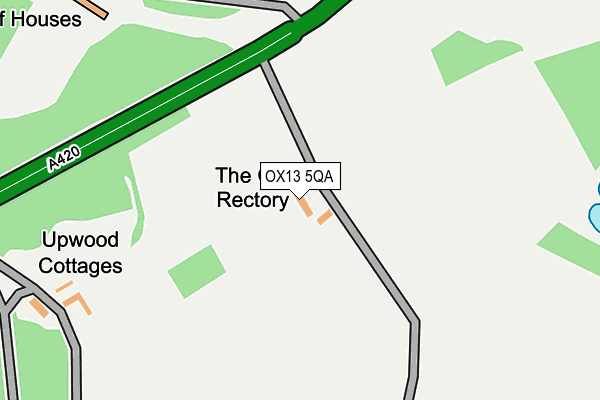 OX13 5QA map - OS OpenMap – Local (Ordnance Survey)