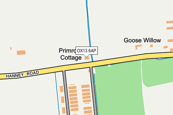 OX13 6AP map - OS OpenMap – Local (Ordnance Survey)