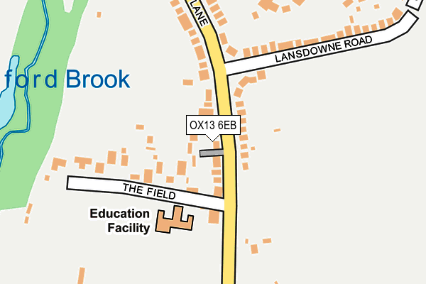 Map of OXFORD EDUCATION ADVICE LIMITED at local scale