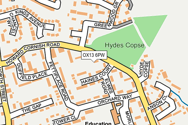 Map of HOPGOODS (ELECTRICAL) LIMITED at local scale