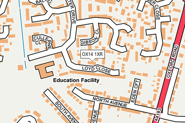Map of GATEWAY EDUCATIONAL SERVICES (UK) LIMITED at local scale