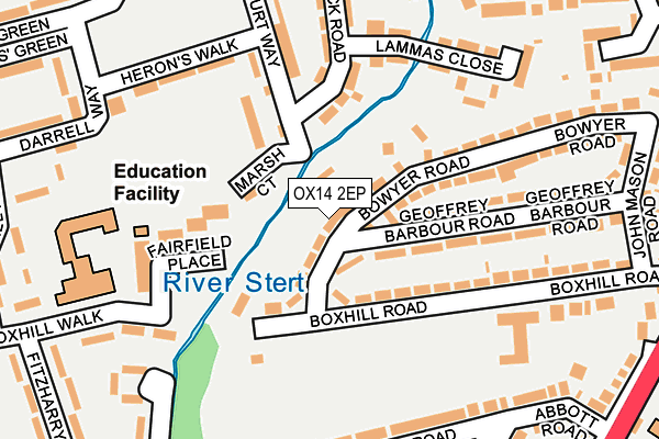 Map of ACTIVE DRIVEWAY & PATIO ABINGDON LIMITED at local scale