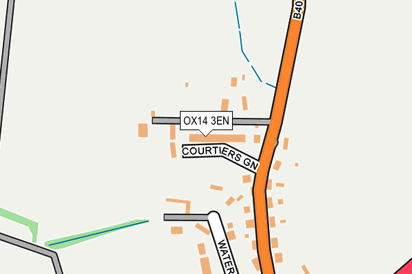 OX14 3EN map - OS OpenMap – Local (Ordnance Survey)
