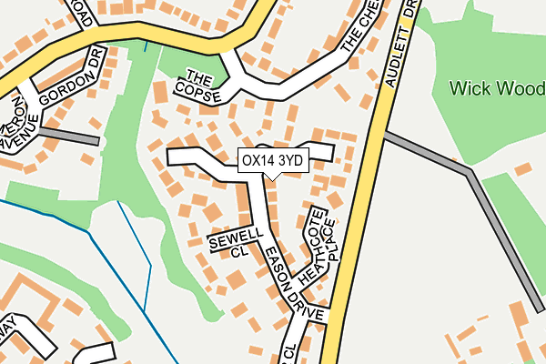 Map of SOMNUS OXFORD LIMITED at local scale