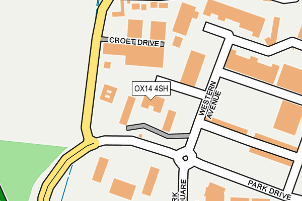 Map of ACHILLES HOLDCO LIMITED at local scale