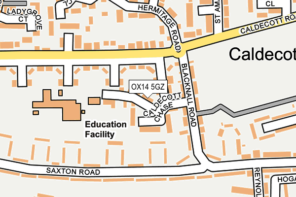 Map of THE CODING GUILD LTD at local scale