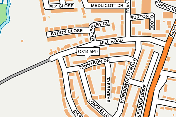 Map of PASTE WALLPAPERING LTD at local scale