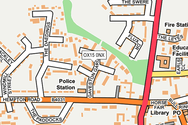 Map of LESSON LIBRARY LTD at local scale