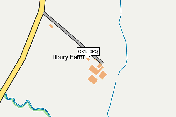 OX15 0PQ map - OS OpenMap – Local (Ordnance Survey)