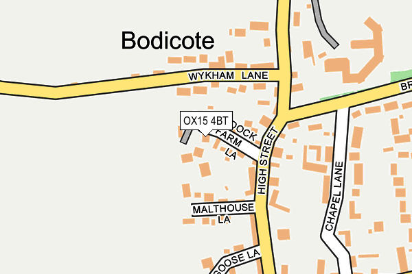 Map of SUZIE LOADER CONSULTING LIMITED at local scale