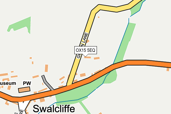 OX15 5EQ map - OS OpenMap – Local (Ordnance Survey)