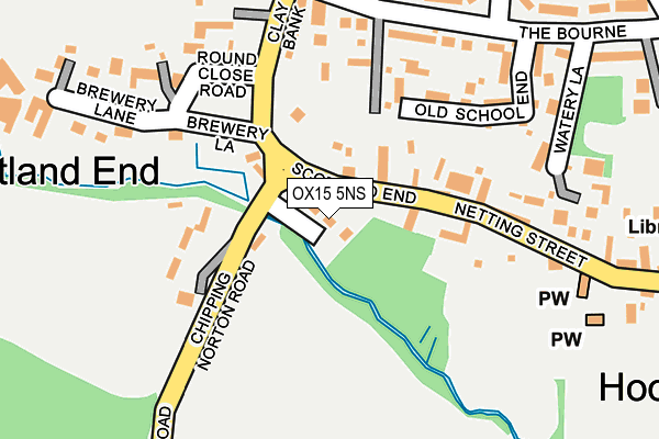 Map of PENNY CARTER CONSULTANCY LIMITED at local scale