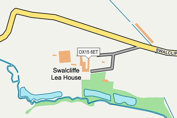 OX15 6ET map - OS OpenMap – Local (Ordnance Survey)
