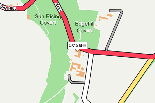 OX15 6HR map - OS OpenMap – Local (Ordnance Survey)