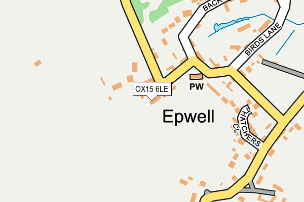 OX15 6LE map - OS OpenMap – Local (Ordnance Survey)