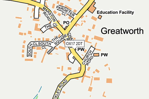 Map of THE GREATWORTH INN LTD at local scale