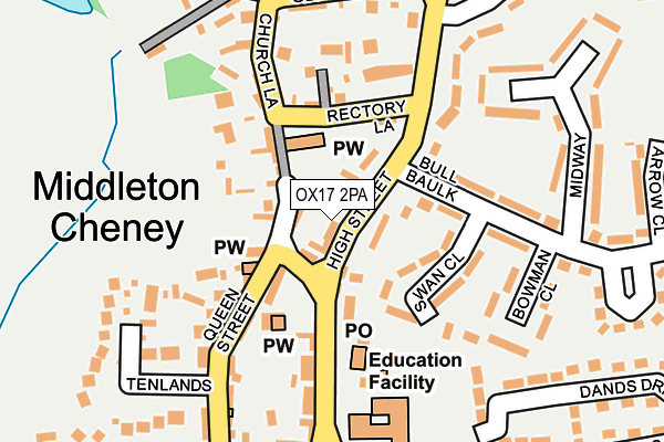 Map of MOBLEY LIMITED at local scale