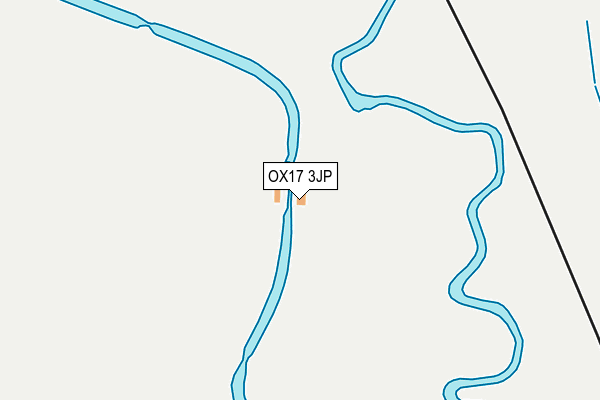 OX17 3JP map - OS OpenMap – Local (Ordnance Survey)