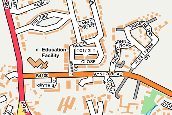 Map of BANBURY BUSINESS SOLUTIONS LTD at local scale