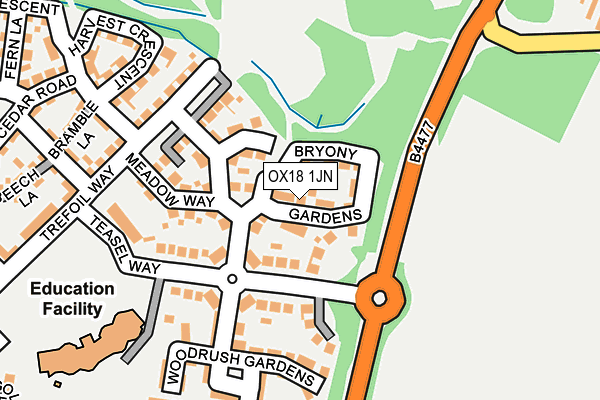 Map of SHILTON SERVICES LIMITED at local scale