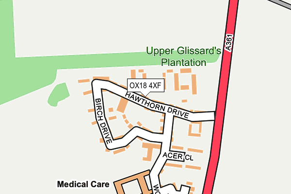 Map of THE WELFARE HUB LTD at local scale