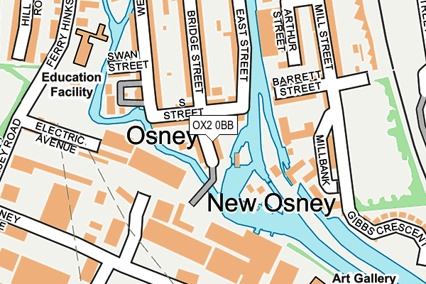 OX2 0BB map - OS OpenMap – Local (Ordnance Survey)