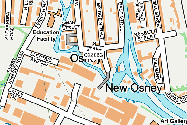 OX2 0BG map - OS OpenMap – Local (Ordnance Survey)