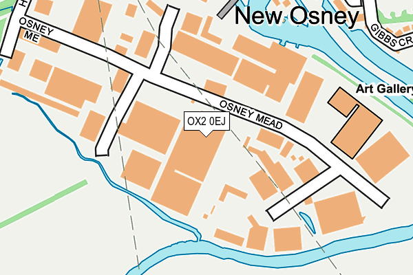OX2 0EJ map - OS OpenMap – Local (Ordnance Survey)