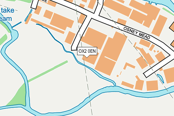 OX2 0EN map - OS OpenMap – Local (Ordnance Survey)