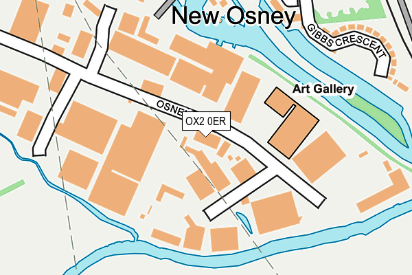 OX2 0ER map - OS OpenMap – Local (Ordnance Survey)