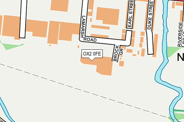 OX2 0FE map - OS OpenMap – Local (Ordnance Survey)