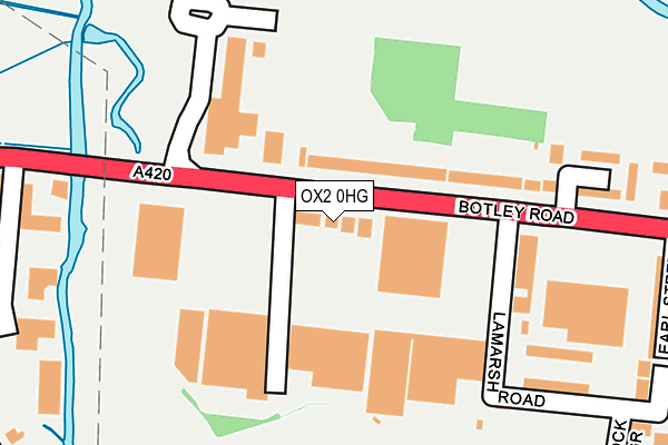 OX2 0HG map - OS OpenMap – Local (Ordnance Survey)
