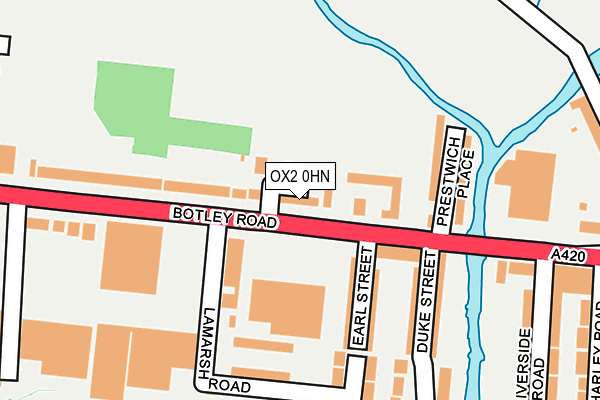 OX2 0HN map - OS OpenMap – Local (Ordnance Survey)