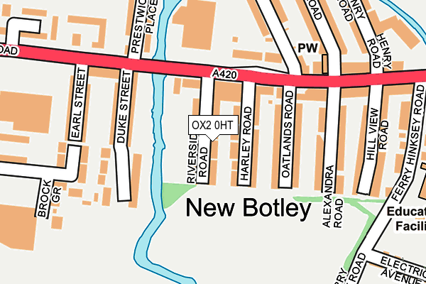 OX2 0HT map - OS OpenMap – Local (Ordnance Survey)