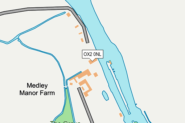 OX2 0NL map - OS OpenMap – Local (Ordnance Survey)