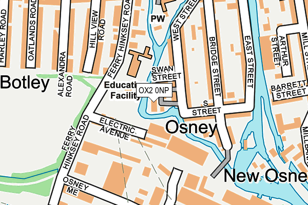 OX2 0NP map - OS OpenMap – Local (Ordnance Survey)