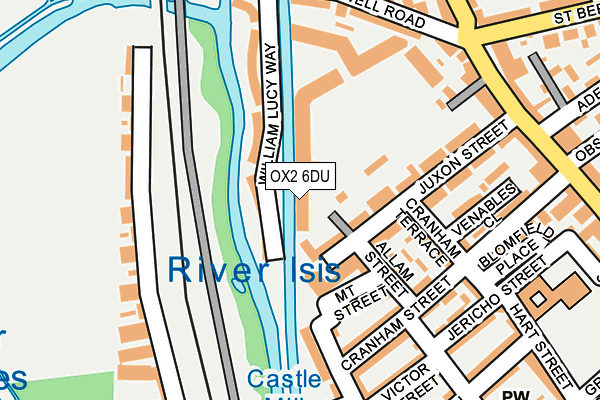 OX2 6DU map - OS OpenMap – Local (Ordnance Survey)