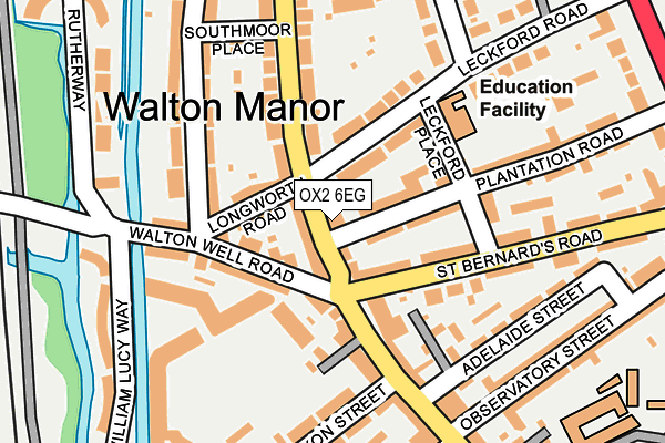 OX2 6EG map - OS OpenMap – Local (Ordnance Survey)