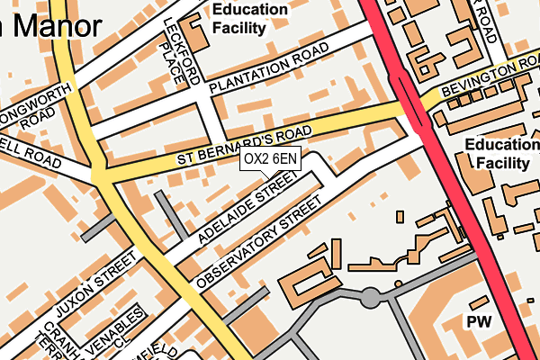 OX2 6EN map - OS OpenMap – Local (Ordnance Survey)