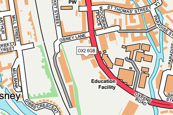 OX2 6GB map - OS OpenMap – Local (Ordnance Survey)