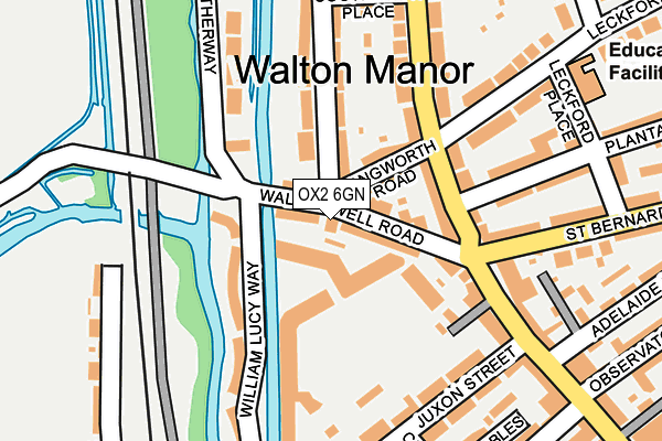 OX2 6GN map - OS OpenMap – Local (Ordnance Survey)