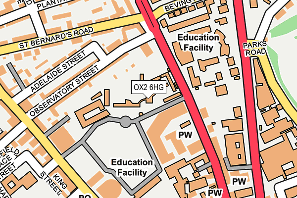 OX2 6HG map - OS OpenMap – Local (Ordnance Survey)