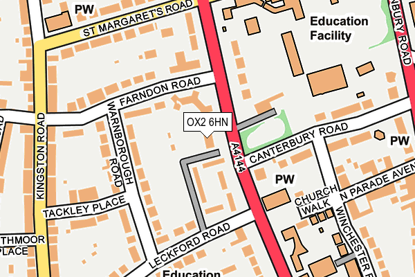 OX2 6HN map - OS OpenMap – Local (Ordnance Survey)