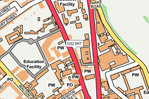 OX2 6HT map - OS OpenMap – Local (Ordnance Survey)