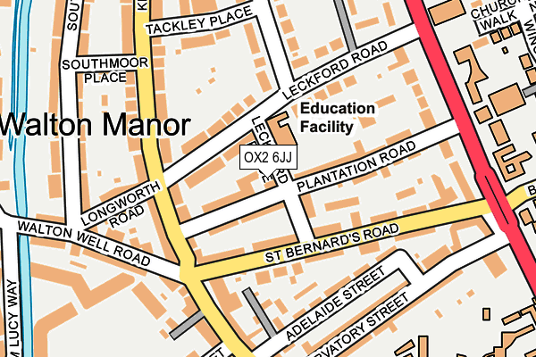 OX2 6JJ map - OS OpenMap – Local (Ordnance Survey)