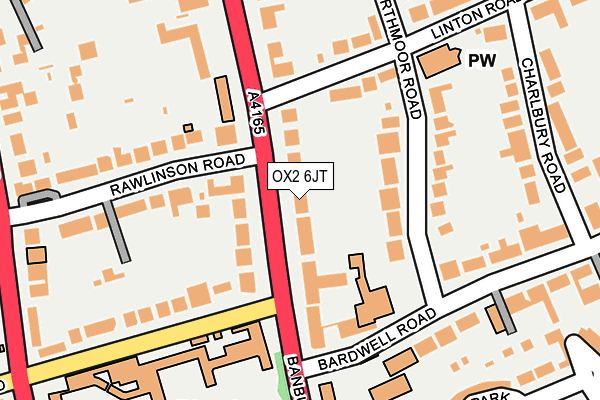 OX2 6JT map - OS OpenMap – Local (Ordnance Survey)