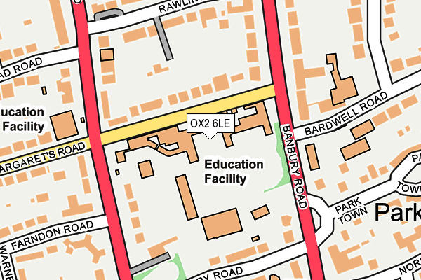 OX2 6LE map - OS OpenMap – Local (Ordnance Survey)
