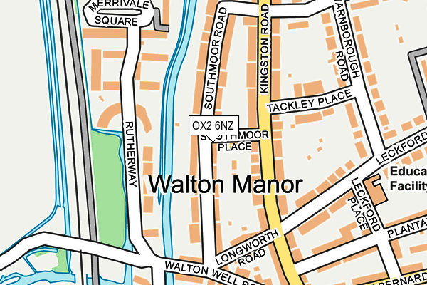 OX2 6NZ map - OS OpenMap – Local (Ordnance Survey)