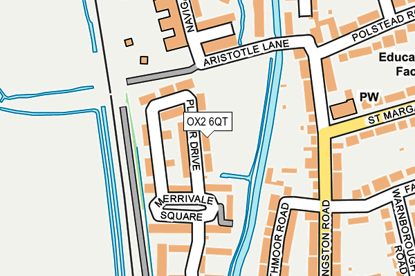 OX2 6QT map - OS OpenMap – Local (Ordnance Survey)